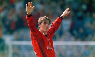 贝克汉姆曼联图片